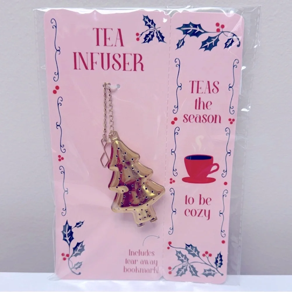 NEW Target Bullseye Playground Tree Tea Infuser w/ bookmark